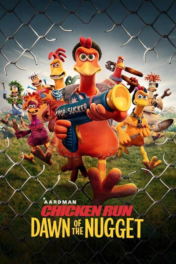 Affisch för Flykten Från Kycklingfabriken
